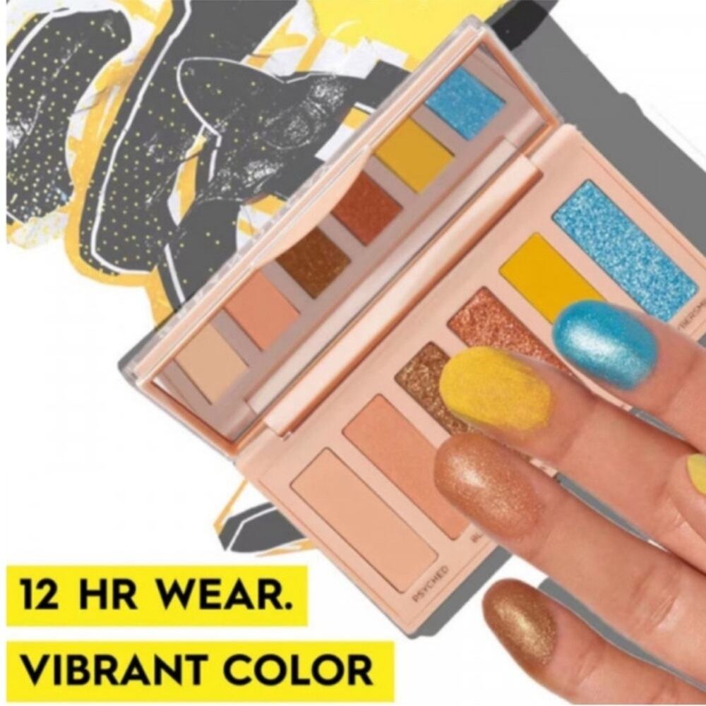 Urban Decay x Smiley Naked Mini Eyeshadow Palette – Bright & Neutral Colors NIB